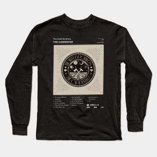 The Avett Brothers - The Carpenter Tracklist Album Long Sleeve T-Shirt